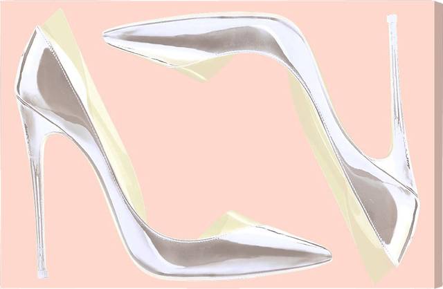 Sofia's Heels Pink Artwork - Thumbnail - Image 1