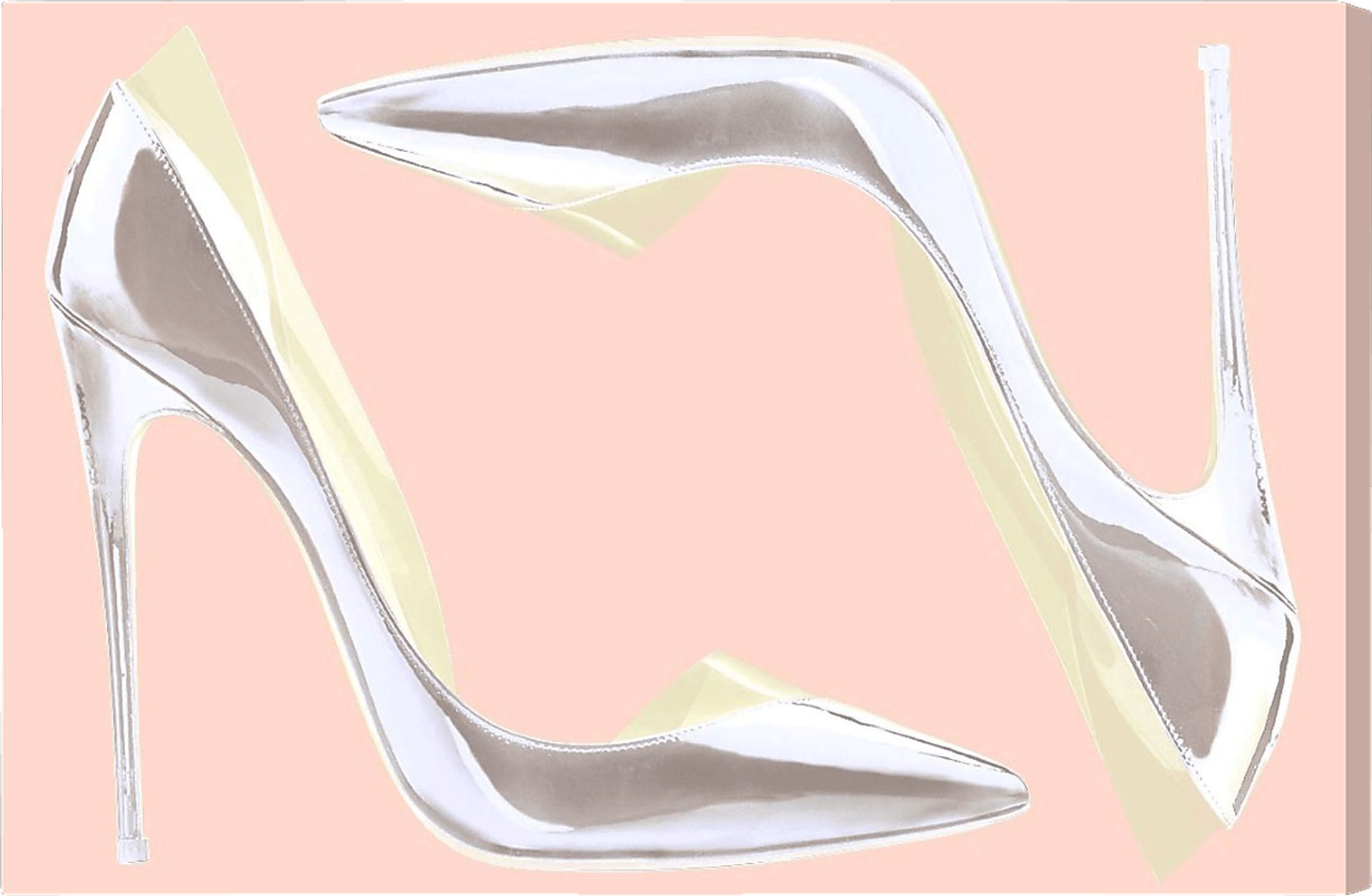 Sofia's Heels Pink Artwork - Image 1