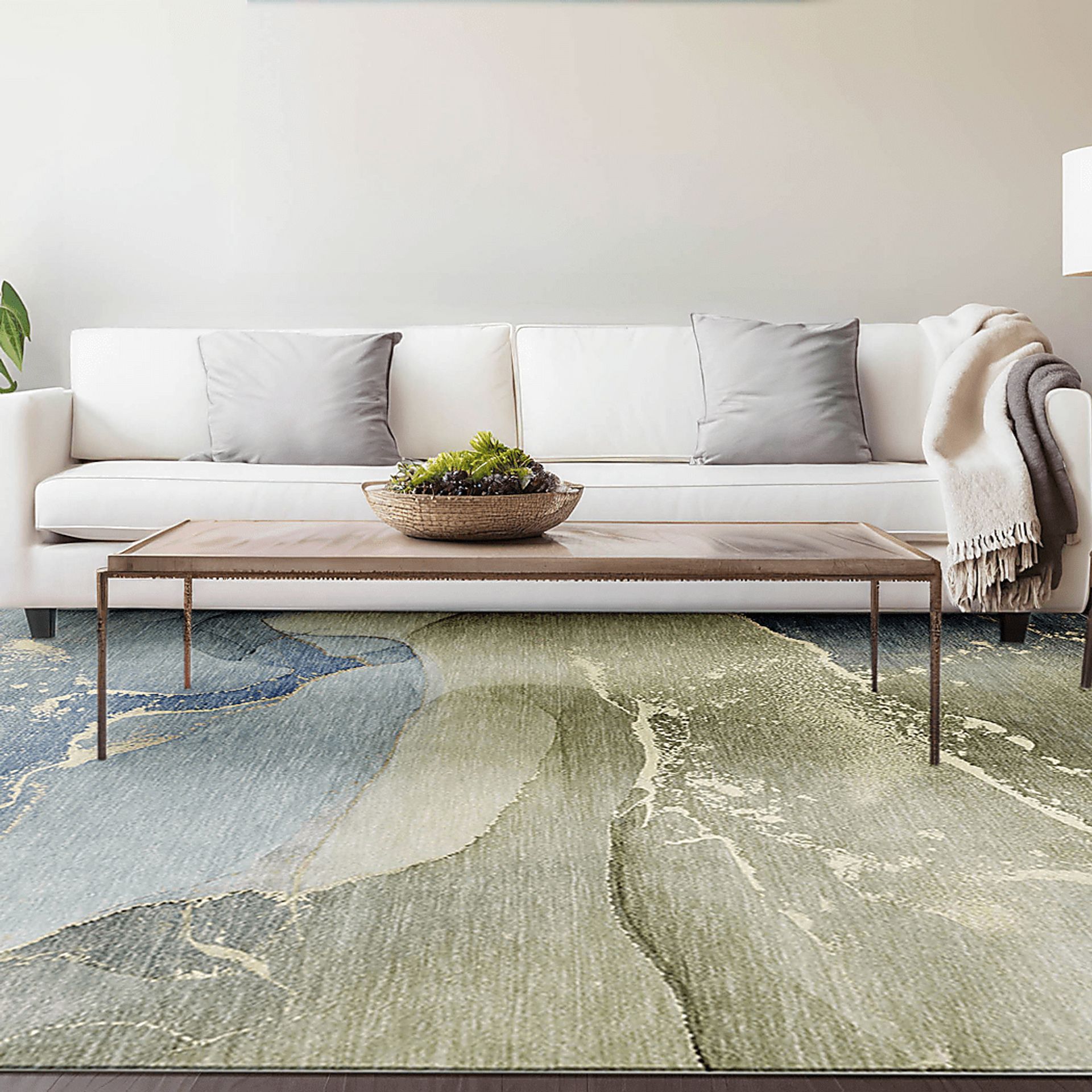 Softy La Seneca Sky 5' x 8' Rug - Image 2
