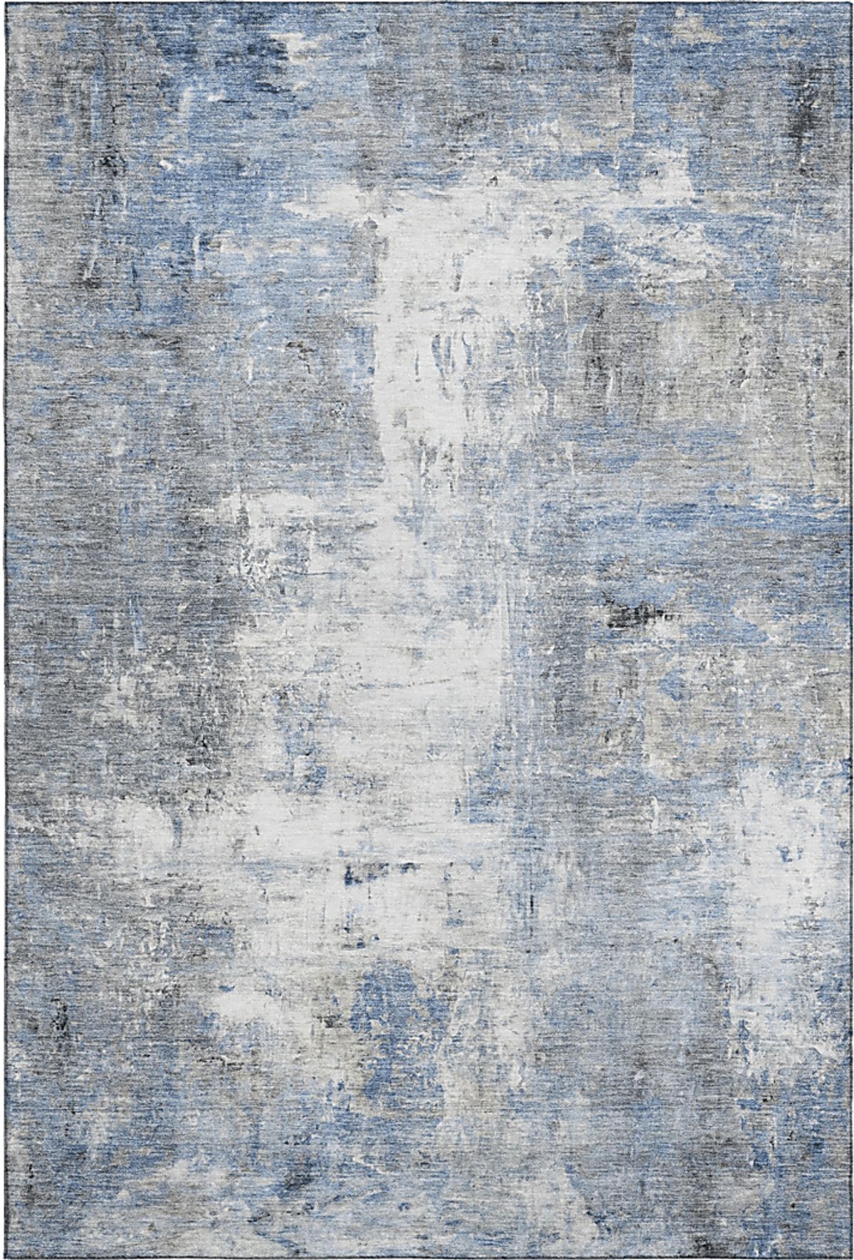 Softy Seaside Blue Rug | Rooms to Go