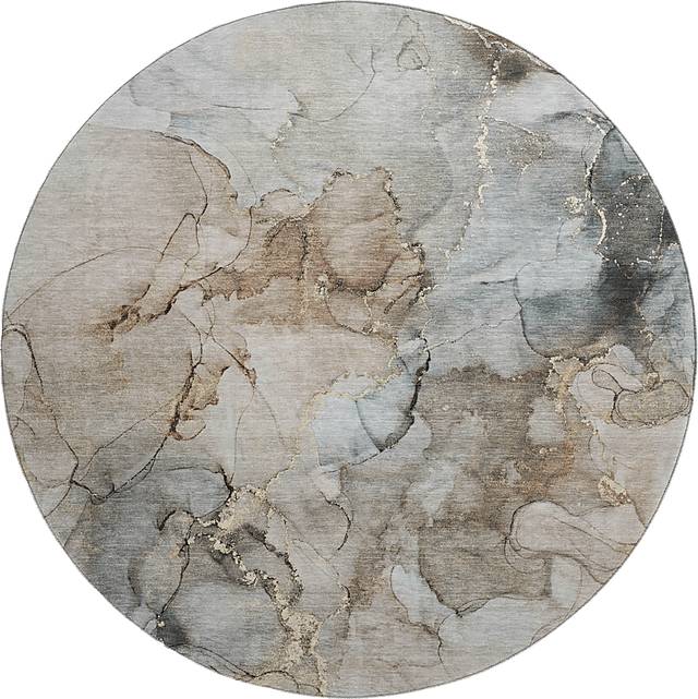 Softy Sedona Multi 8' Round Rug - Thumbnail - Image 1