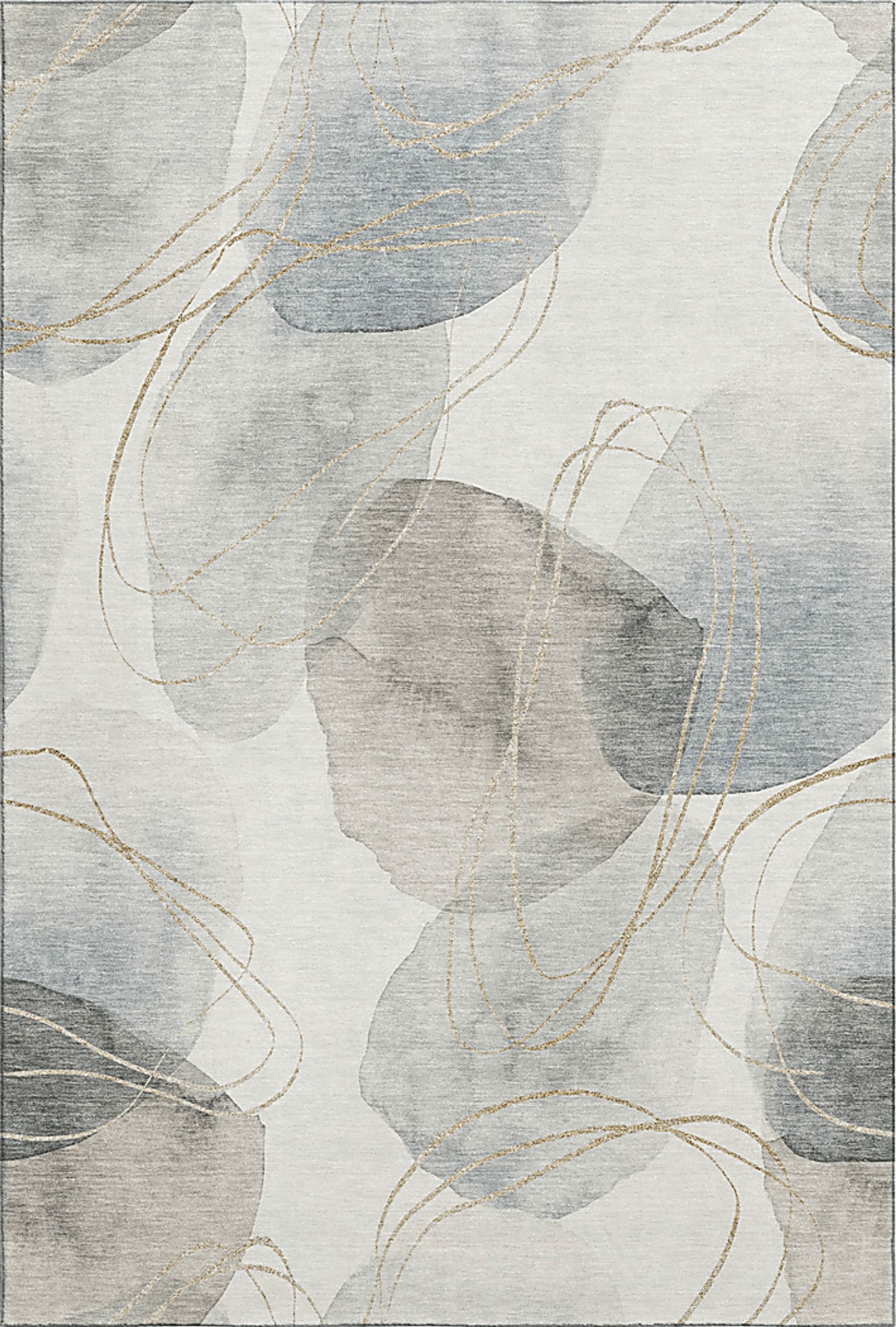 Softy Sheltinella Pearl 8' x 10' Rug - Image 1
