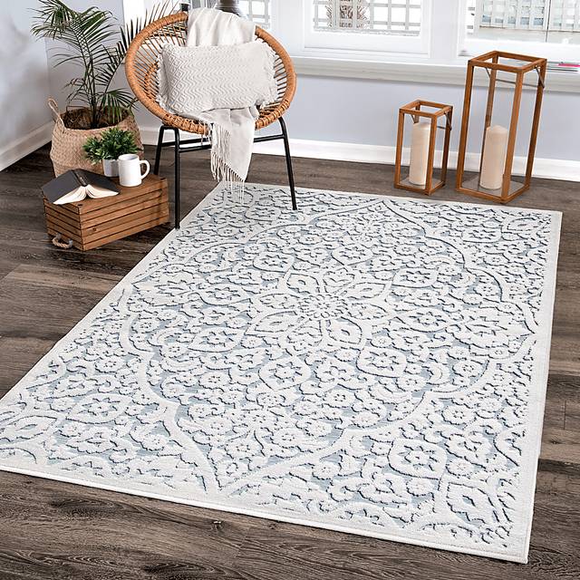 Sohio White 5'2 x 7'6 Rug - Thumbnail - Image 8