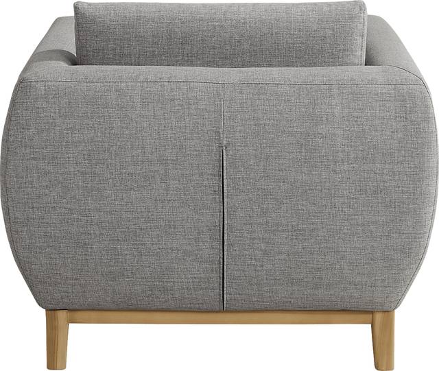 Soho Gray 4 Pc Outdoor Sofa Seating Set with Gray Cushions - Thumbnail - Image 5