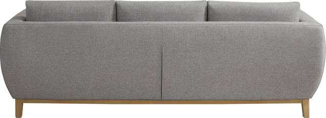 Soho Gray Outdoor Sofa with Gray Cushions - Thumbnail - Image 3