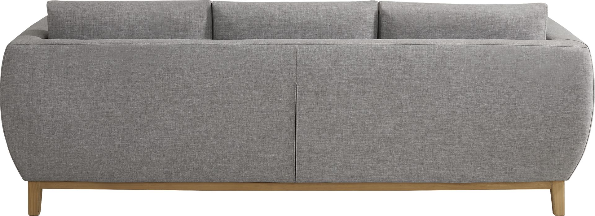 Soho Gray Outdoor Sofa with Gray Cushions - Image 3