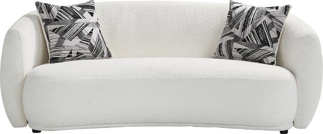 Soho Heights White Sofa - Thumbnail - Image 1