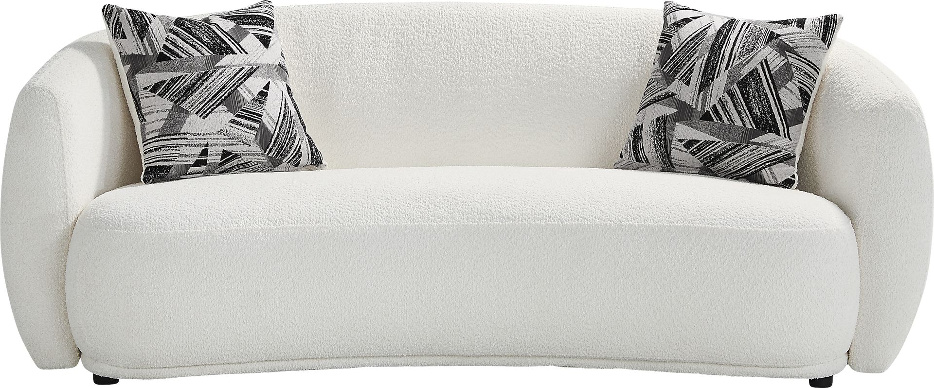 Soho Heights White Sofa - Image 1