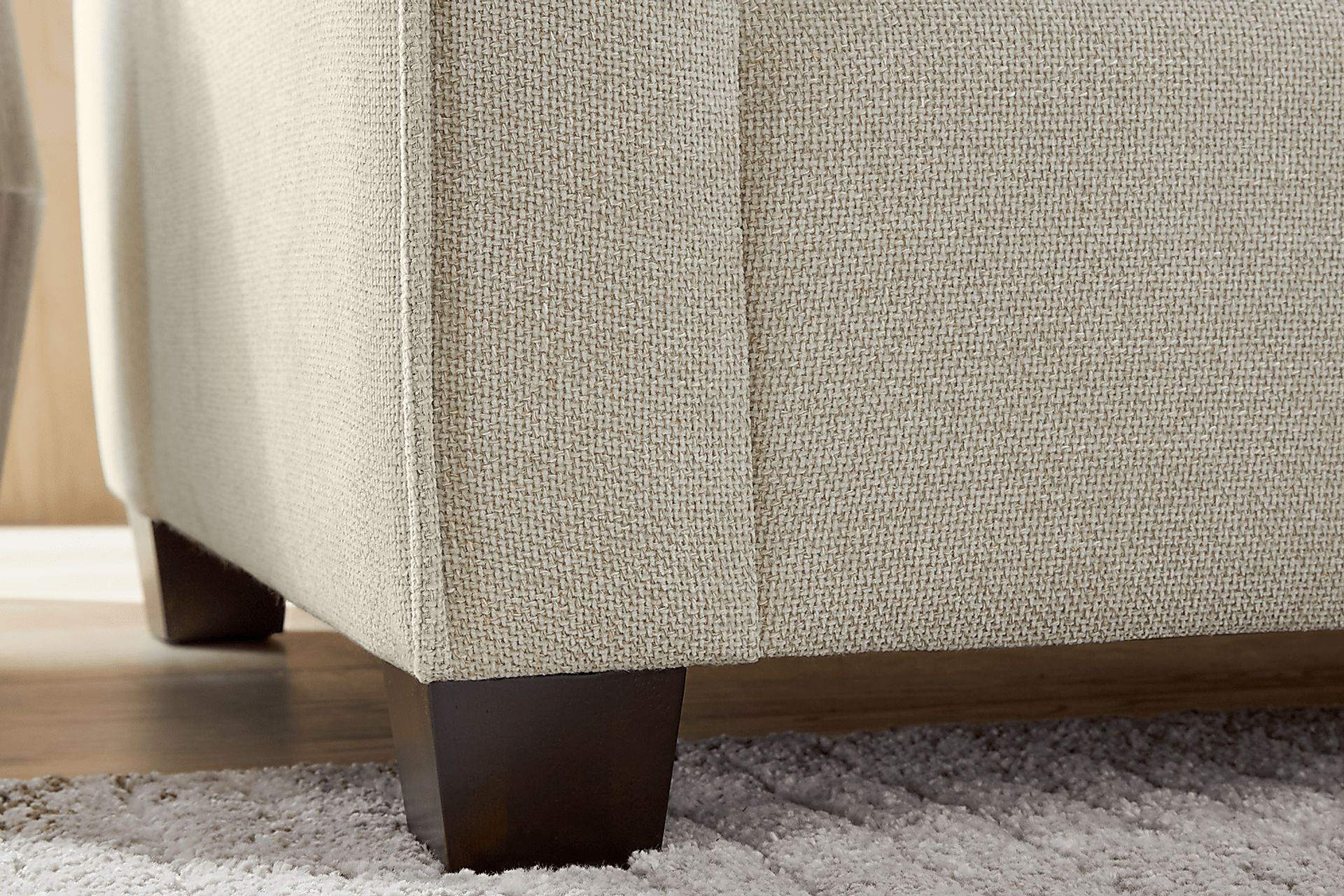 Soho Place Beige Gel Foam Sleeper Chaise Sofa - Image 7