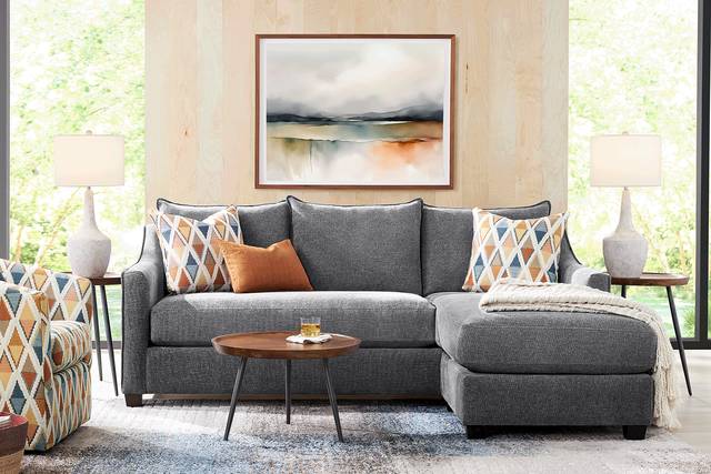 Soho Place Gray 6 Pc Living Room - Thumbnail - Image 1