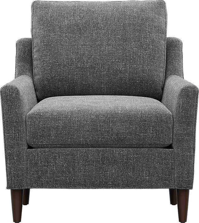 Soho Place Gray Accent Chair - Thumbnail - Image 2