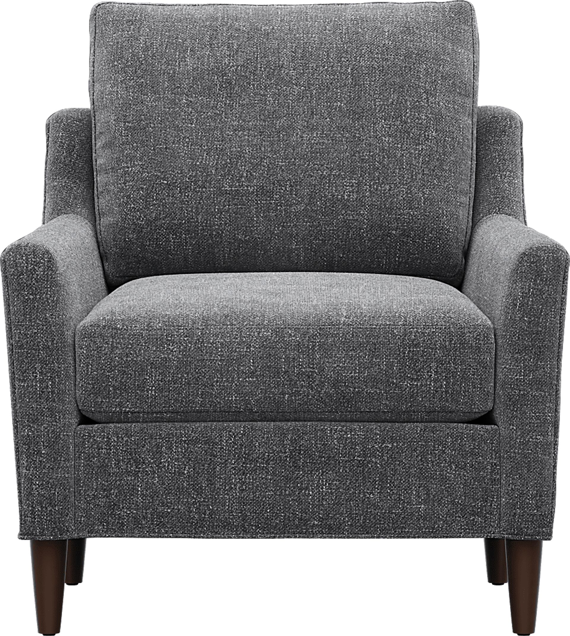 Soho Place Gray Accent Chair - Image 2