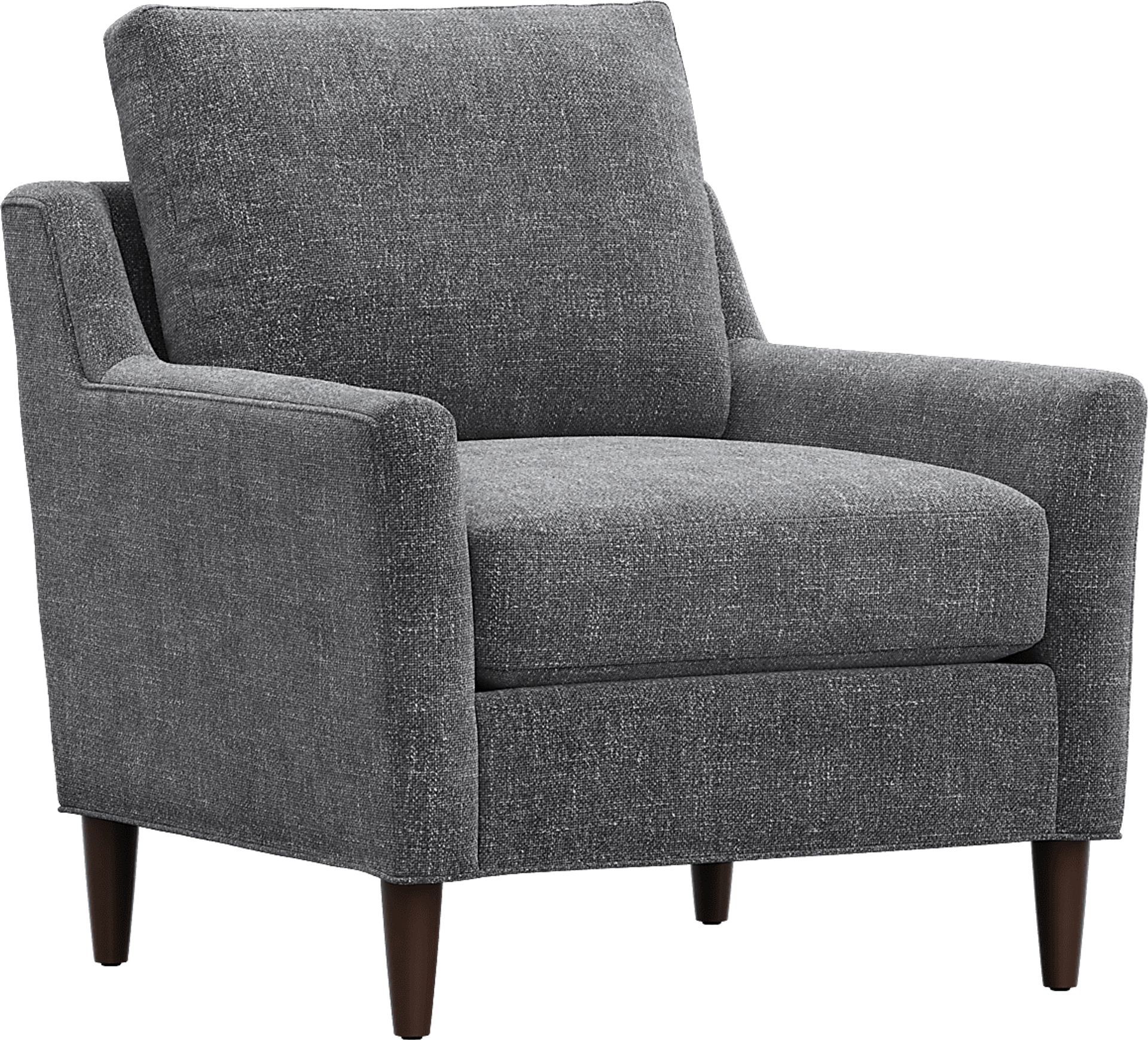 Soho Place Gray Accent Chair - Image 1