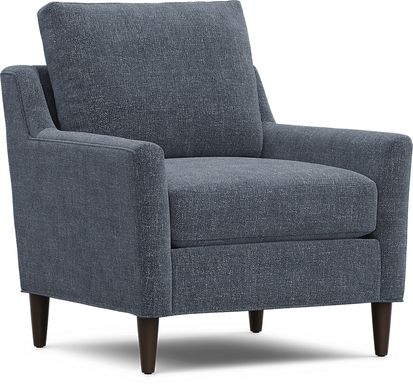 Soho Place Navy Accent Chair