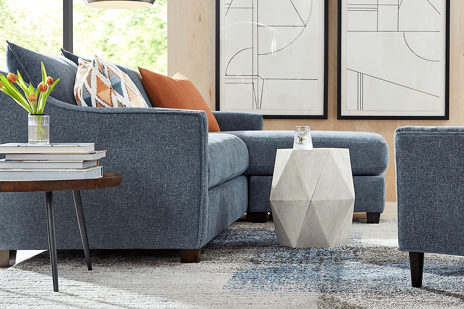 Soho Place Chaise Sofa - Thumbnail 4