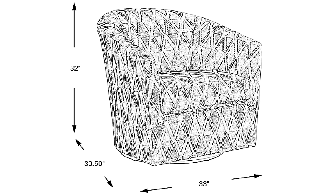 Soho Place Swivel Chair