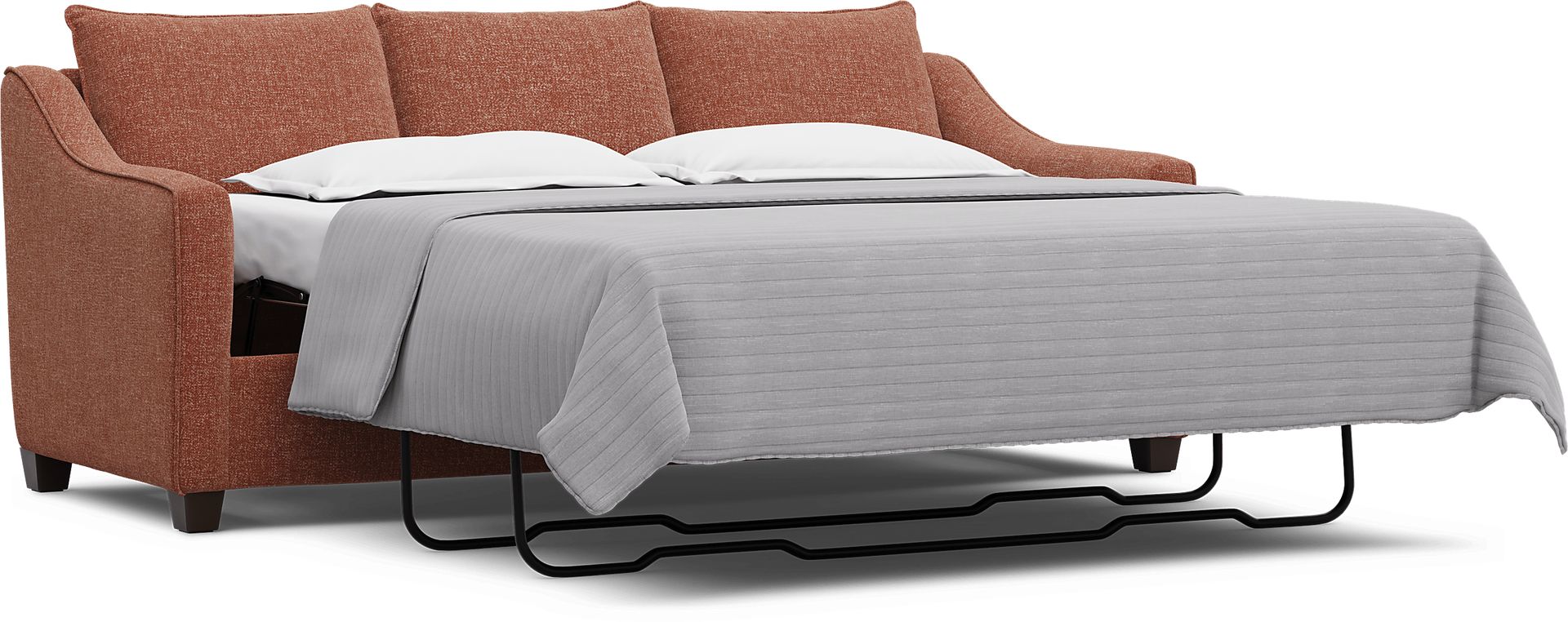 Soho Place Russet Gel Foam Sleeper Chaise Sofa - Image 4