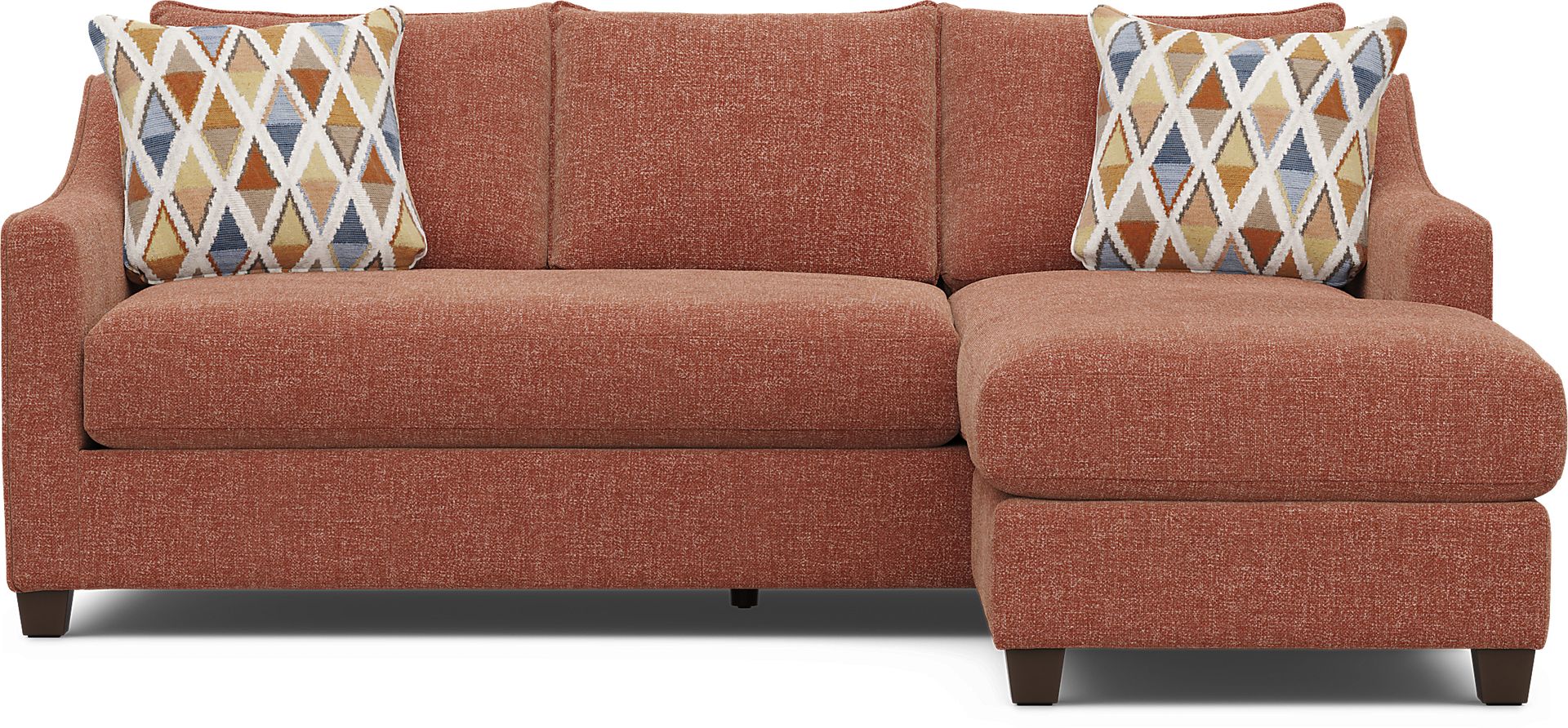 Soho Place Russet Gel Foam Sleeper Chaise Sofa - Image 4