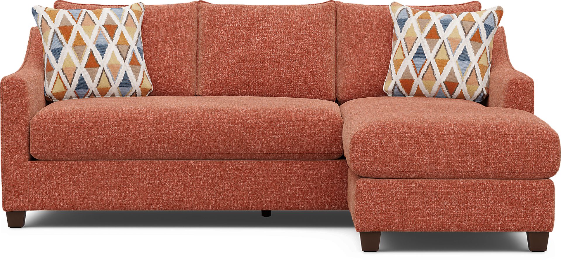 Soho Place Russet 6 Pc Living Room with Sleeper Chaise Sofa - Image 4