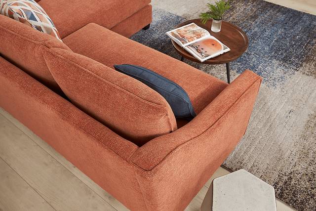 Soho Place Russet 6 Pc Living Room with Sleeper Chaise Sofa - Thumbnail - Image 6