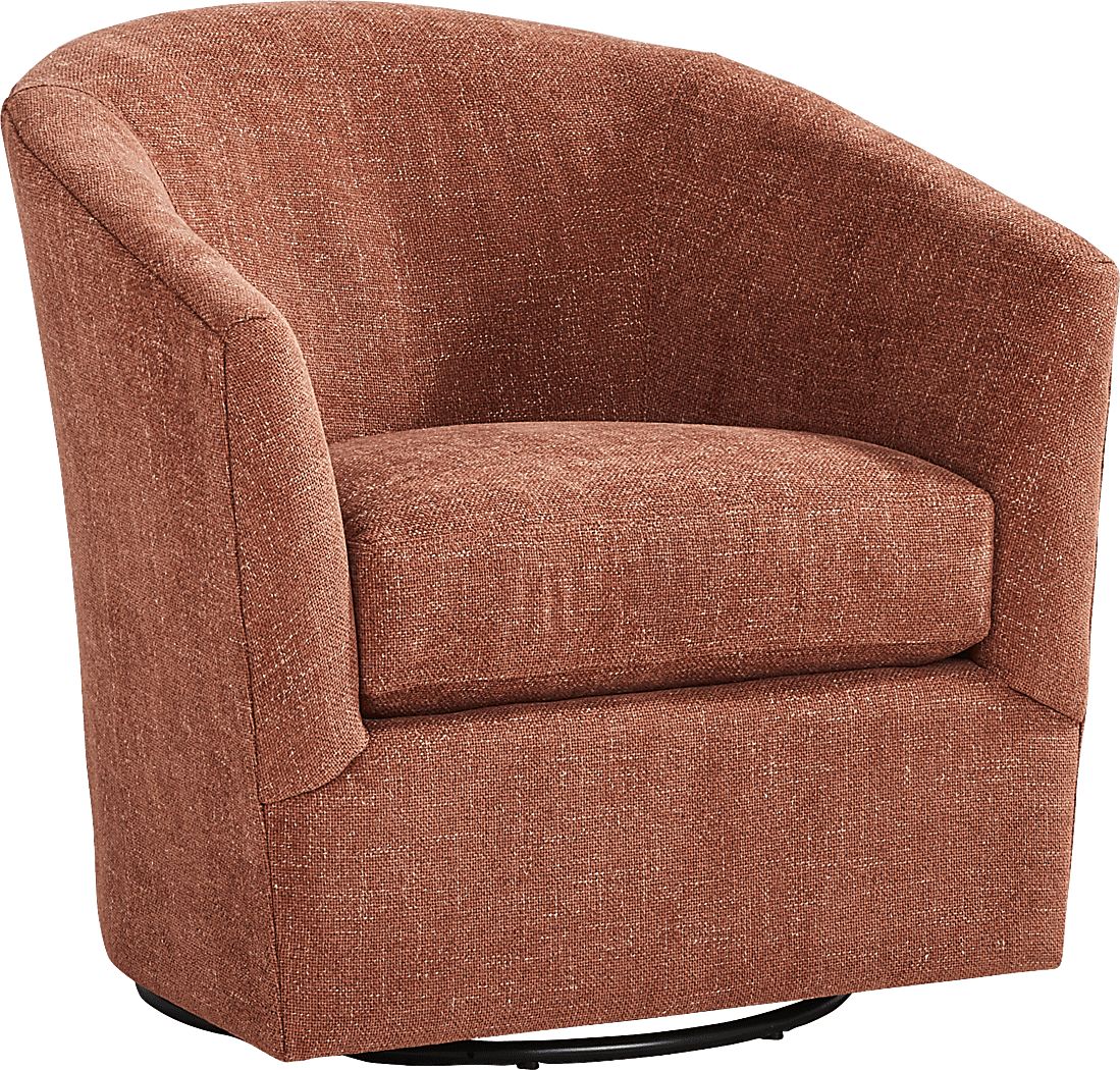 Soho Place Russet Swivel Chair