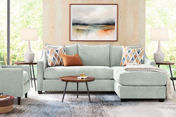 Soho Place Sage 6 Pc Living Room