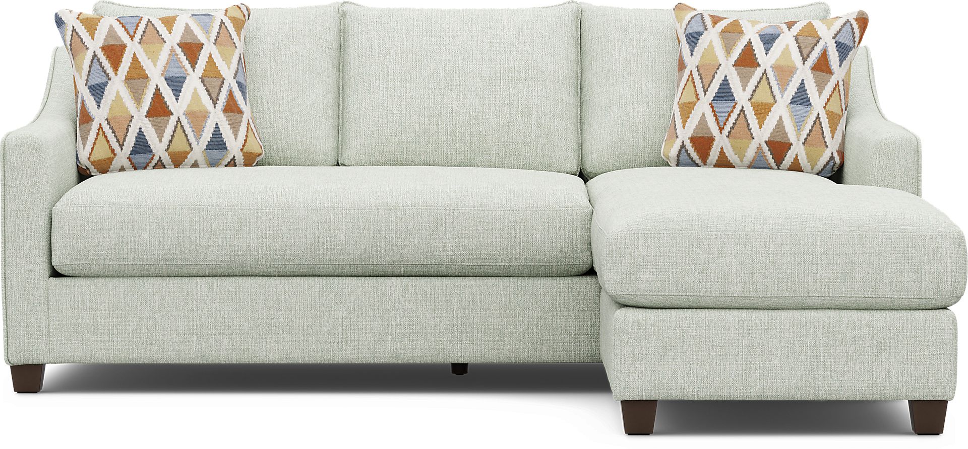 Soho Place Sage 5 Pc Living Room with Gel Foam Sleeper Chaise Sofa - Image 4