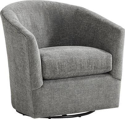 Soho Place Steel Swivel Chair
