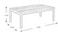 Soho Teak Outdoor Cocktail Table