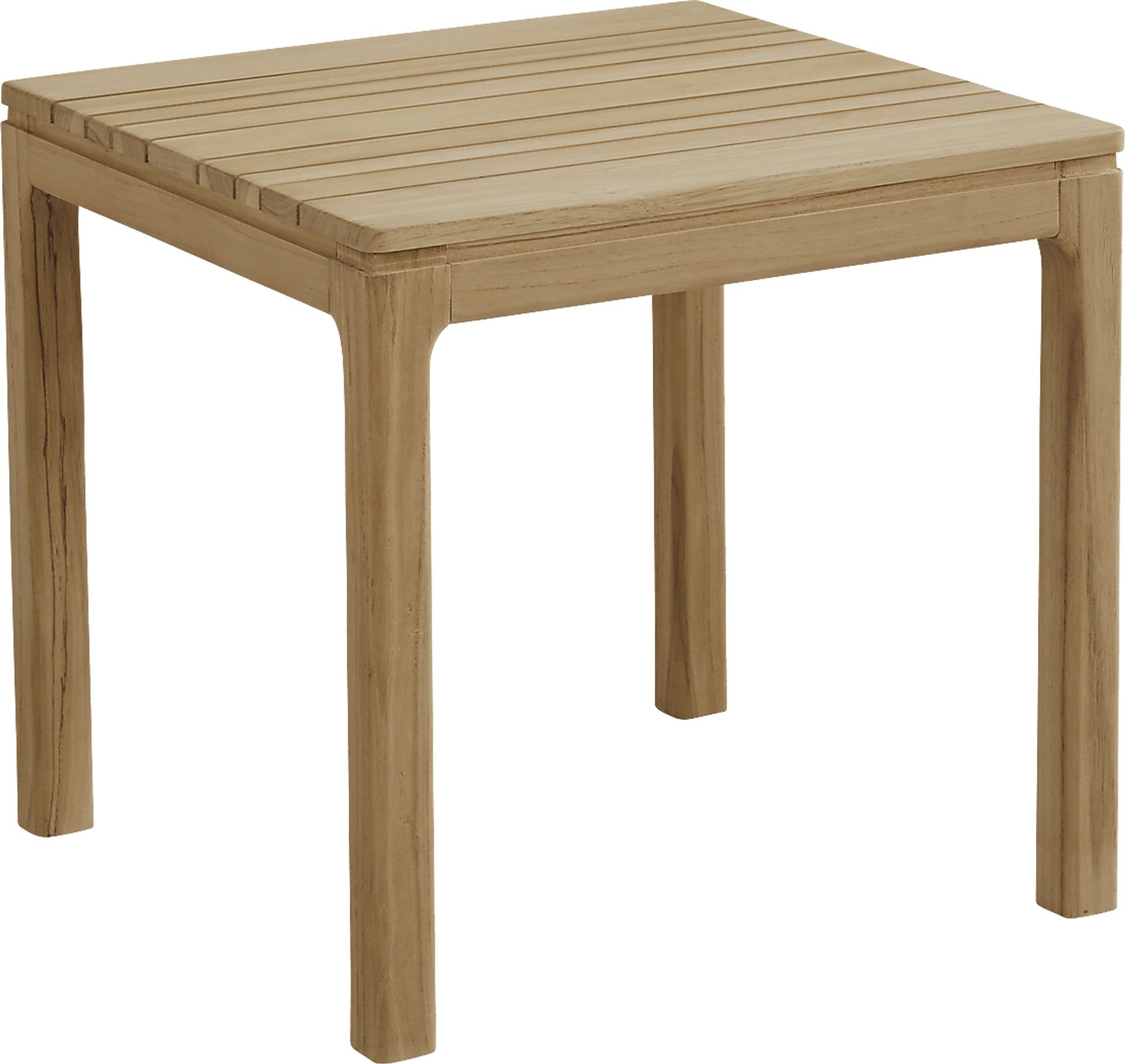 Soho Teak Outdoor End Table - Image 1