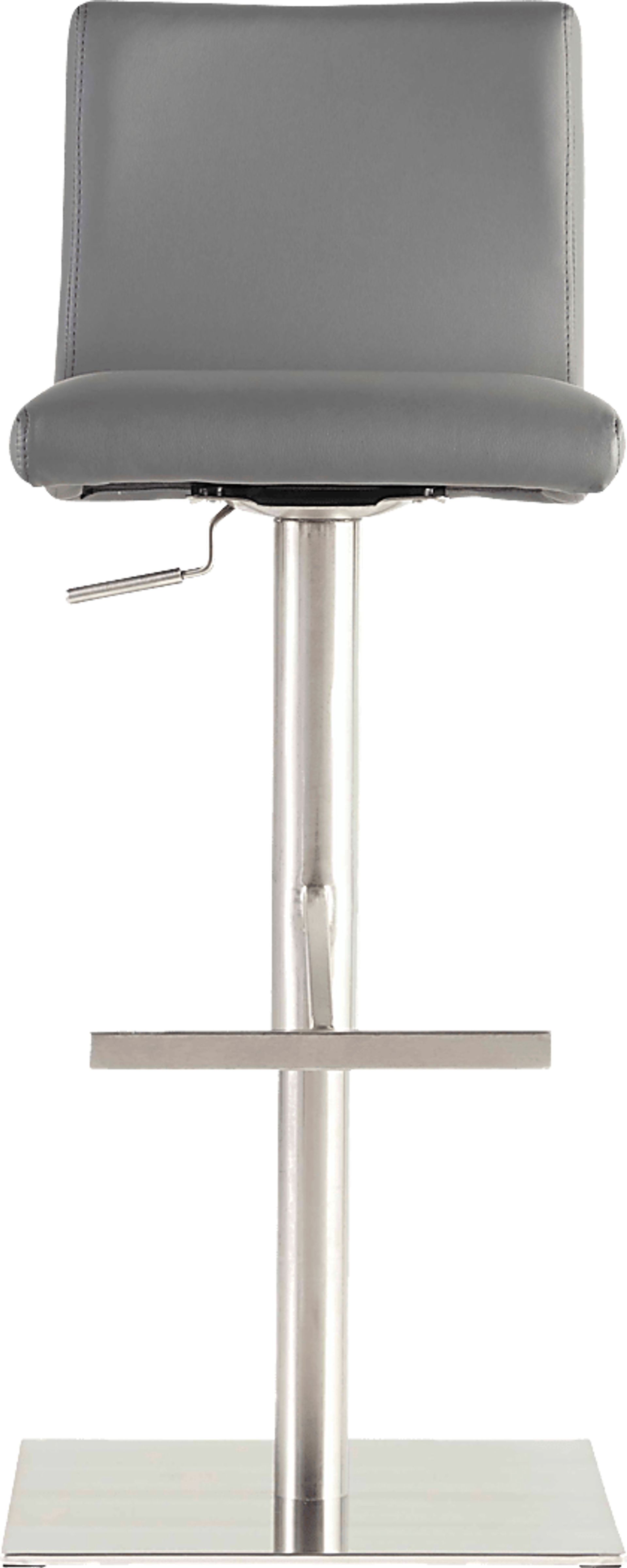 Soileau Dark Gray Adjustable Stool - Image 2