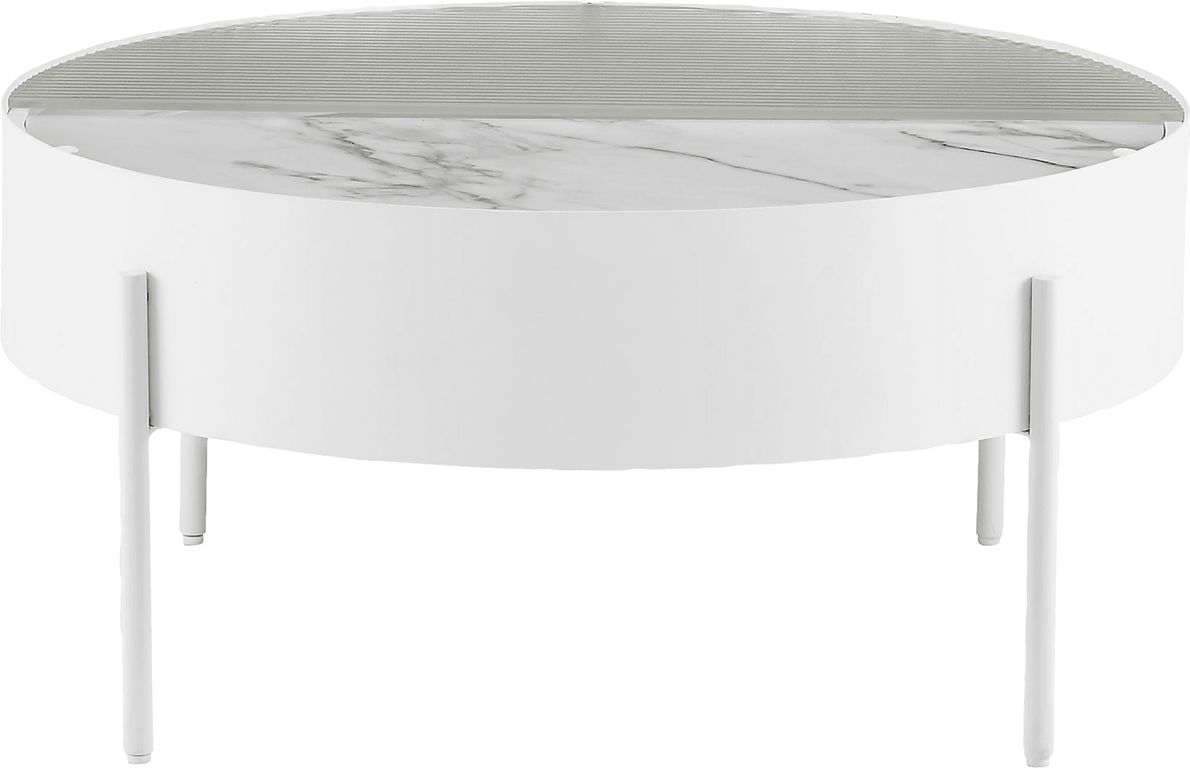Solabell White Cocktail Table