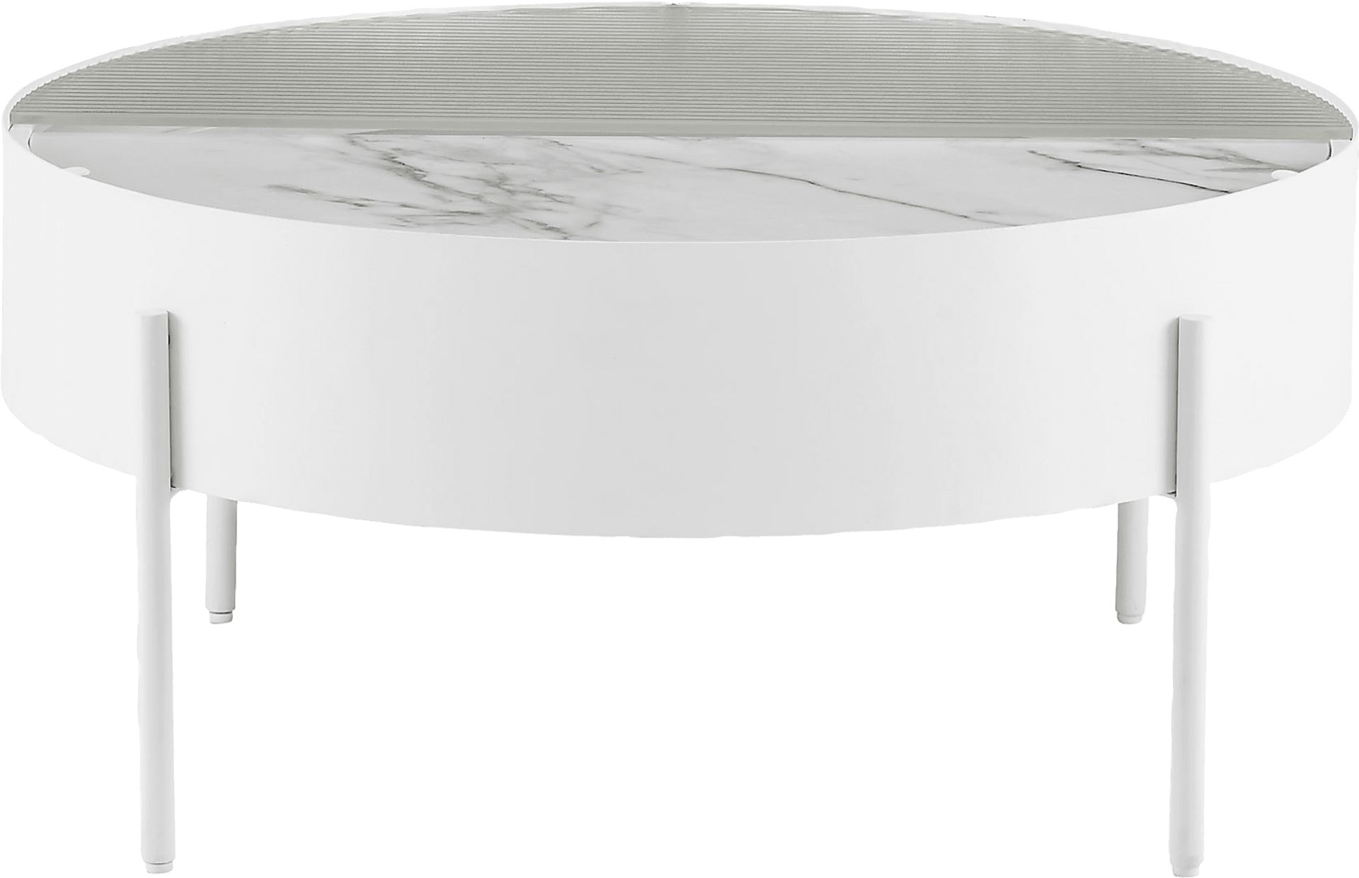 Solabell White Cocktail Table - Image 5