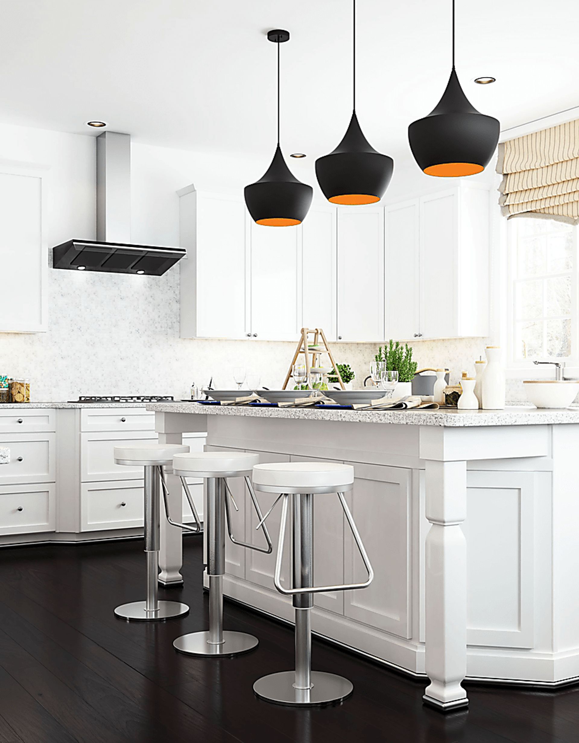 Solama Black Chandelier - Image 4