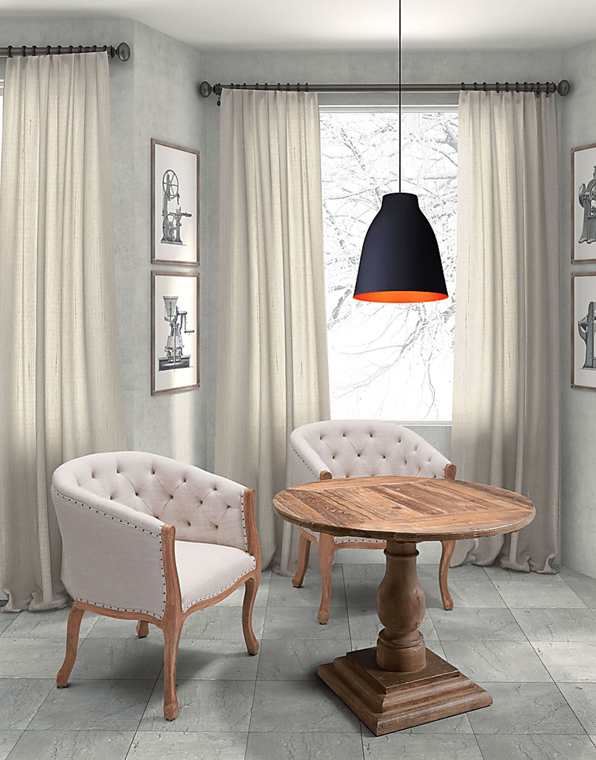 Solamark Black Chandelier - Image 3