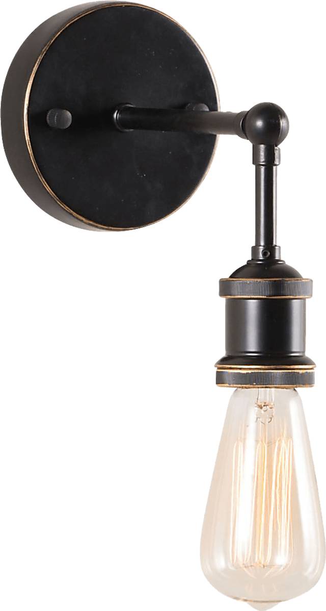Solamere Drive Black Sconce - Thumbnail - Image 1