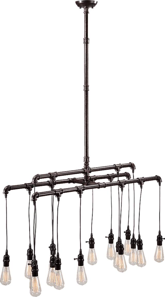 Solamere Drive Gunmetal Chandelier - Thumbnail - Image 3