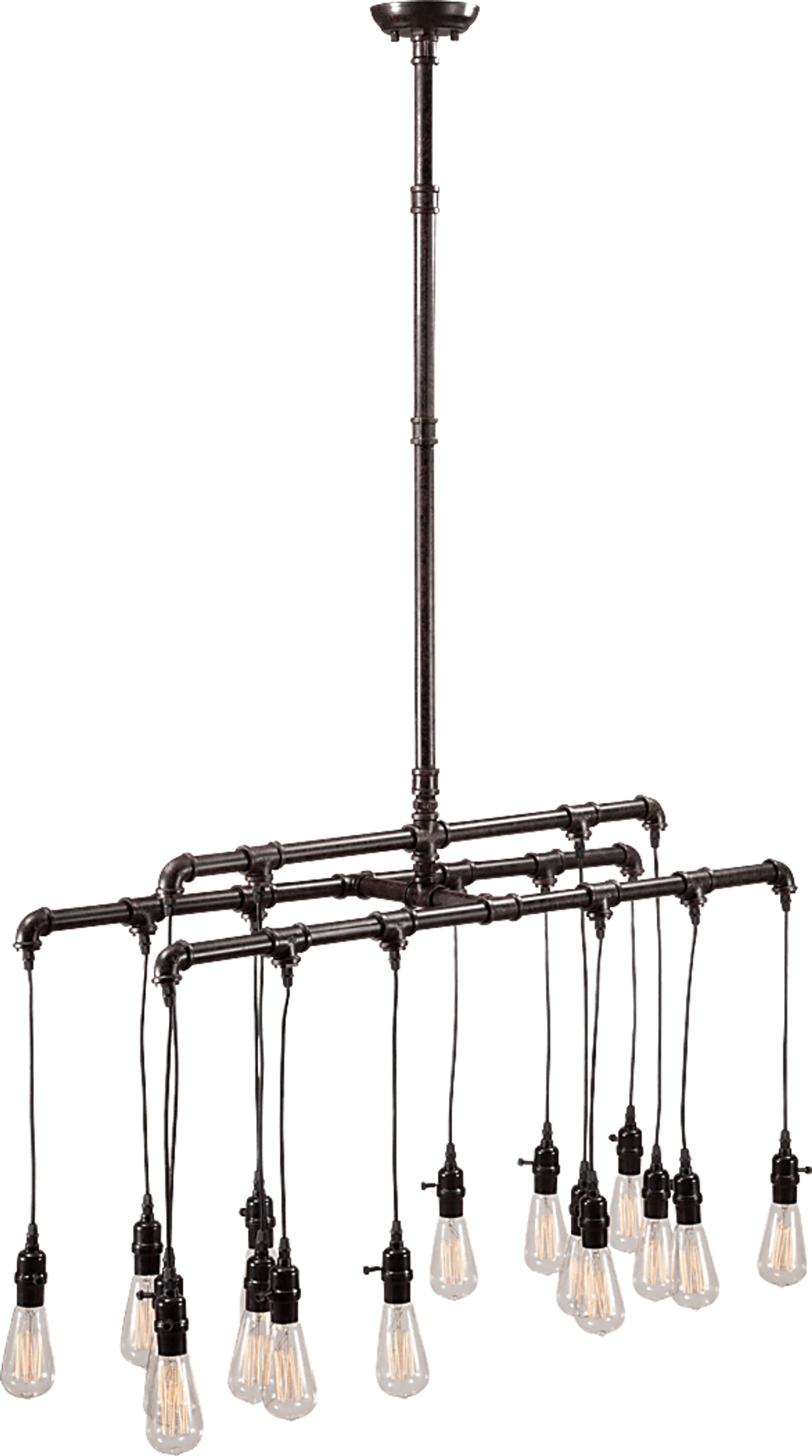 Solamere Drive Gunmetal Chandelier - Image 3