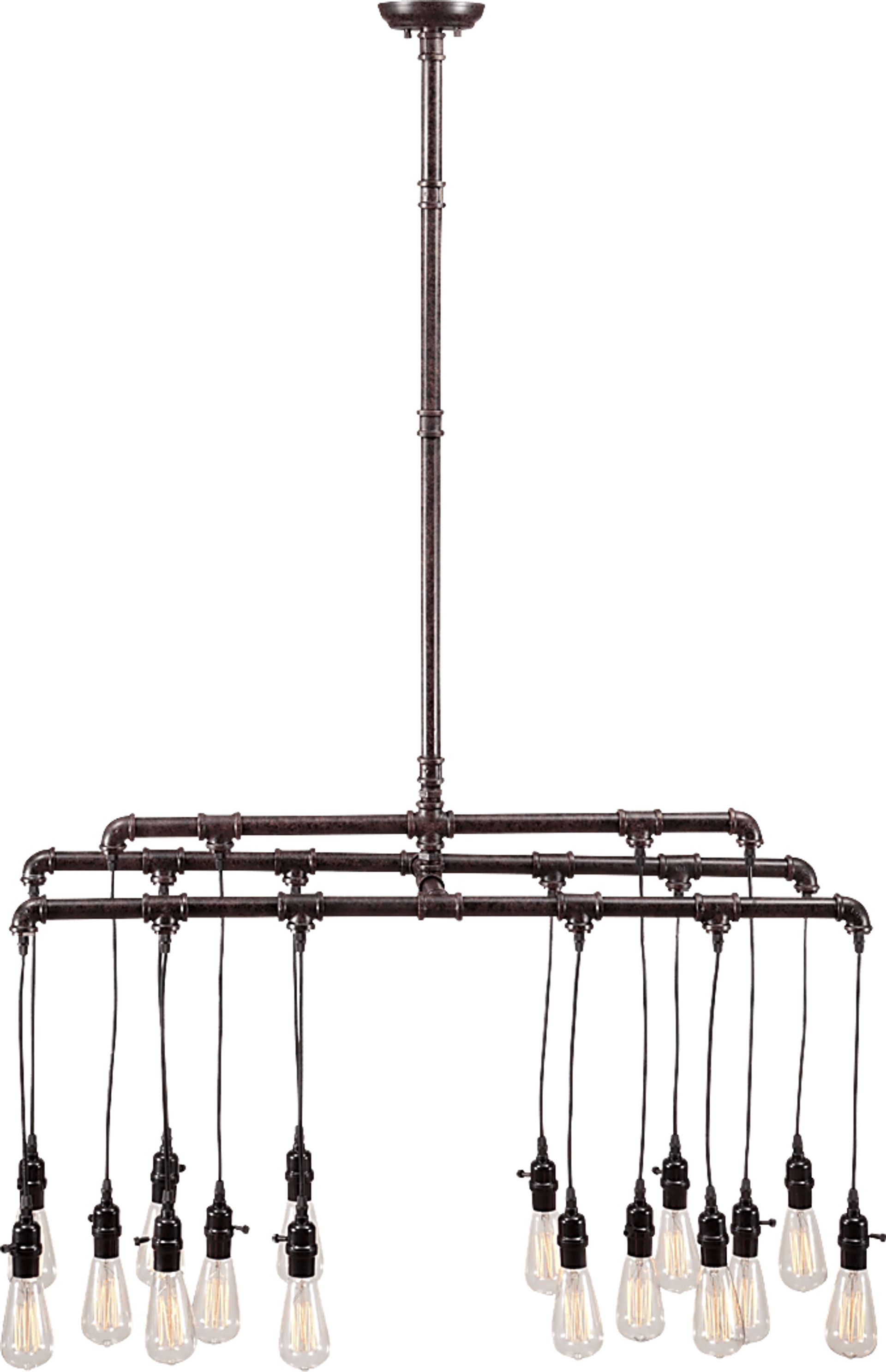 Solamere Drive Gunmetal Chandelier - Image 5