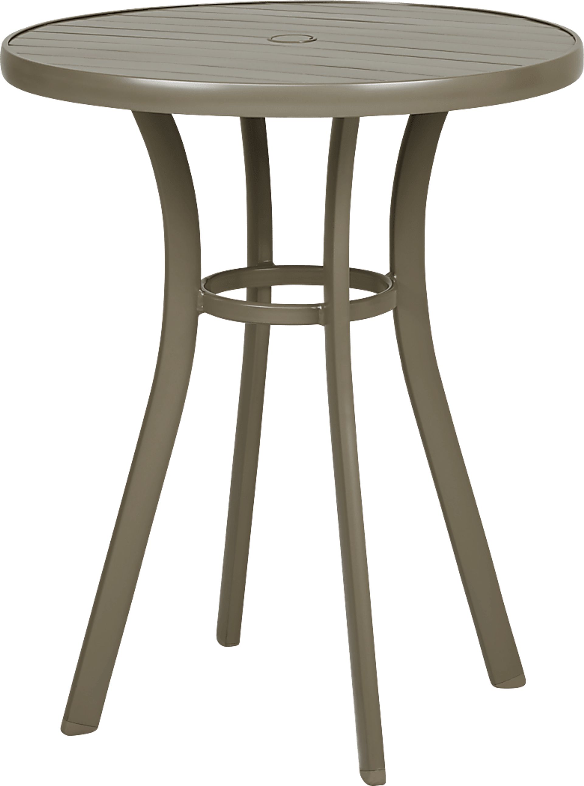 Solana Taupe 3 Pc Outdoor Balcony Dining Set - Image 2