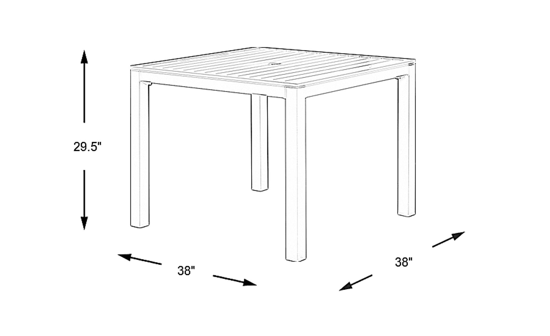 Dimension Image. Please refer to the Dimension Tab on this page for dimension details.
