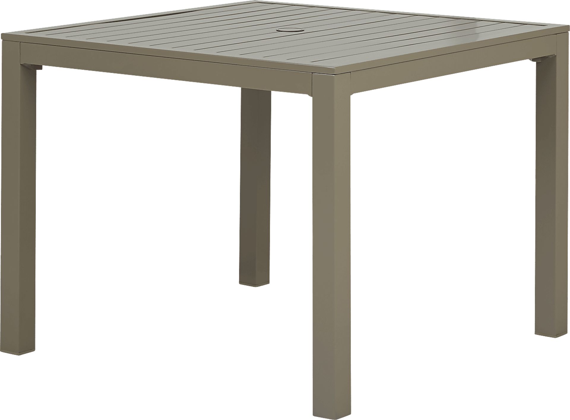 Solana Taupe 38 in. Square Dining Table - Image 1