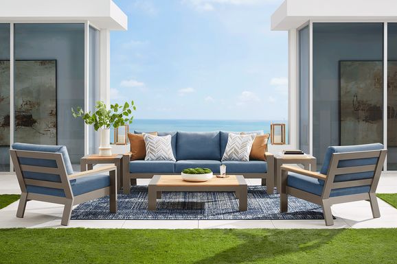 Solana Contemporary Outdoor Dining and Seating Furniture Collection