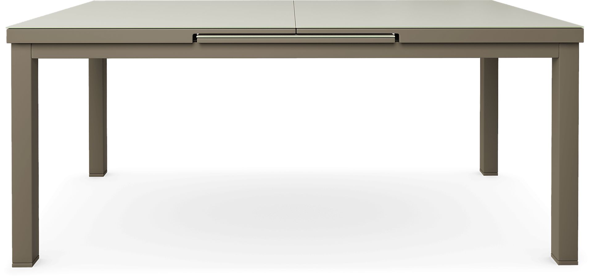 Solana Taupe 71-94 in. Rectangle Outdoor Dining Table - Image 3