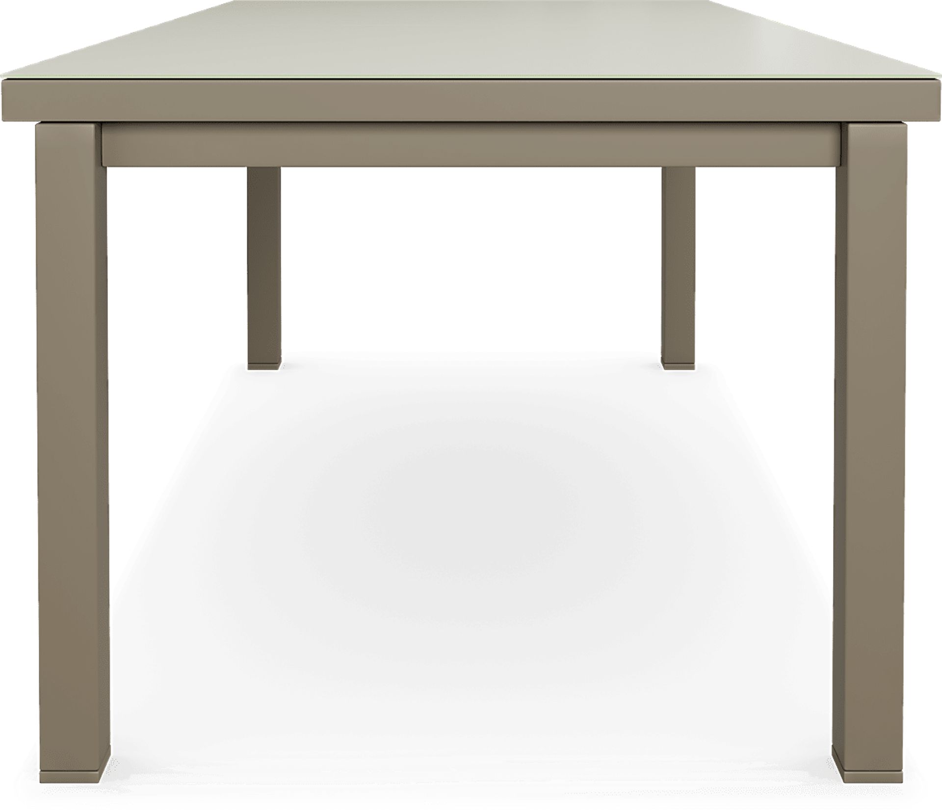 Solana Taupe 71-94 in. Rectangle Outdoor Dining Table - Image 6