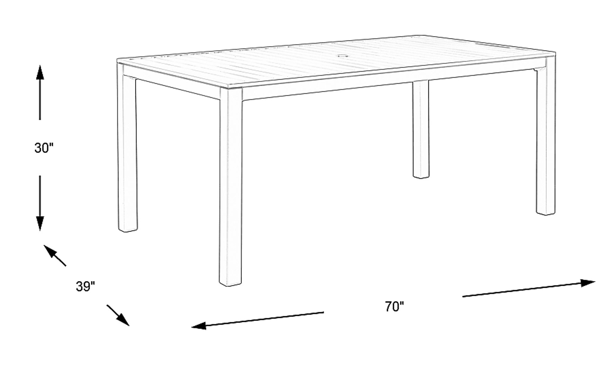 Dimension Image. Please refer to the Dimension Tab on this page for dimension details.