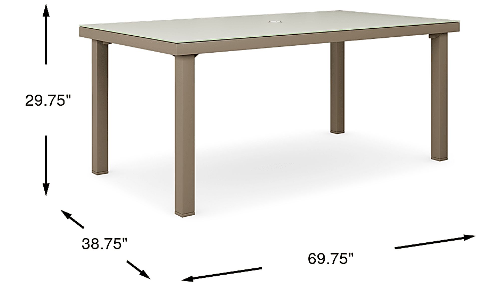 Dimension Image. Please refer to the Dimension Tab on this page for dimension details.