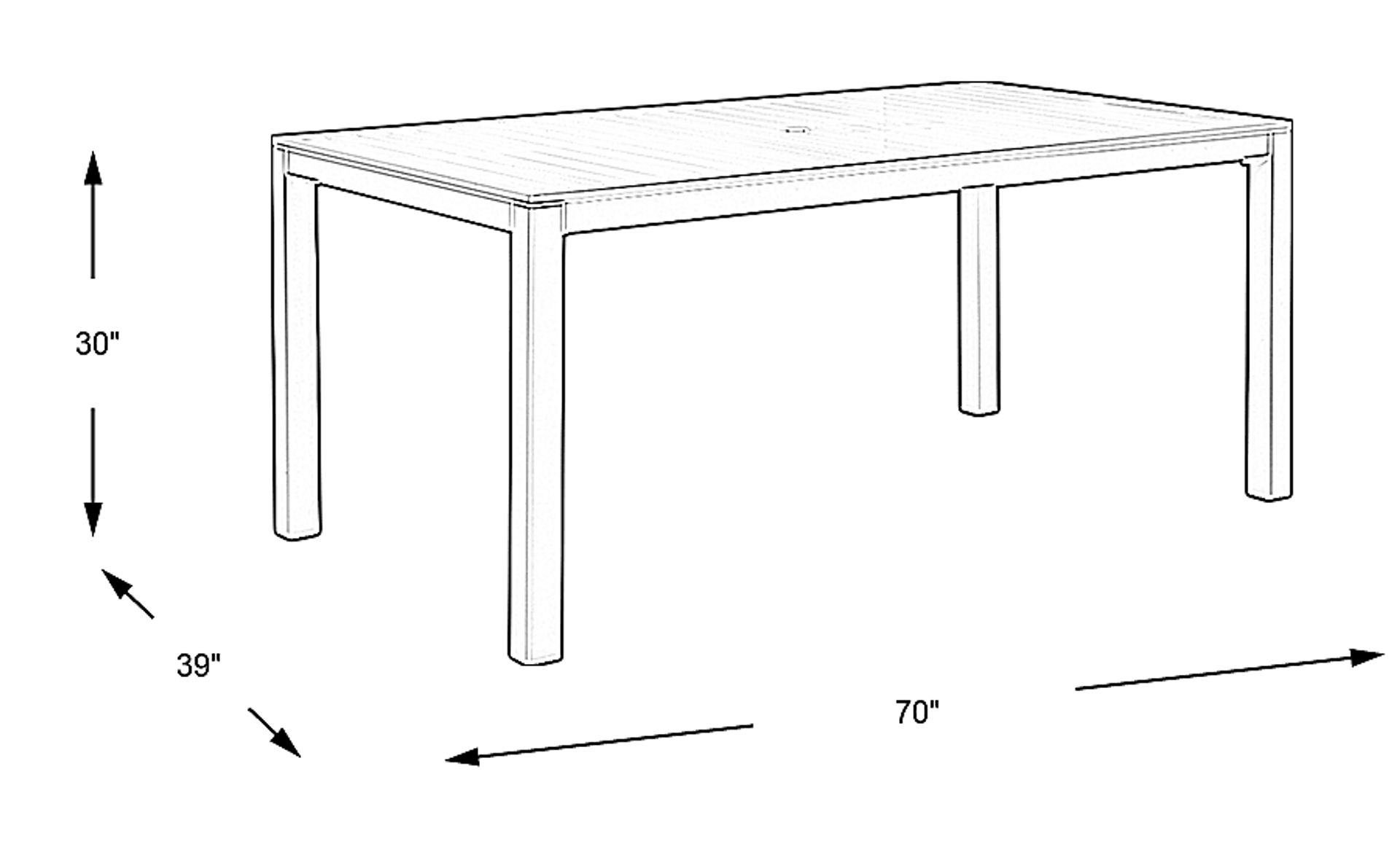 Dimension Image. Please refer to the Dimension Tab on this page for dimension details.