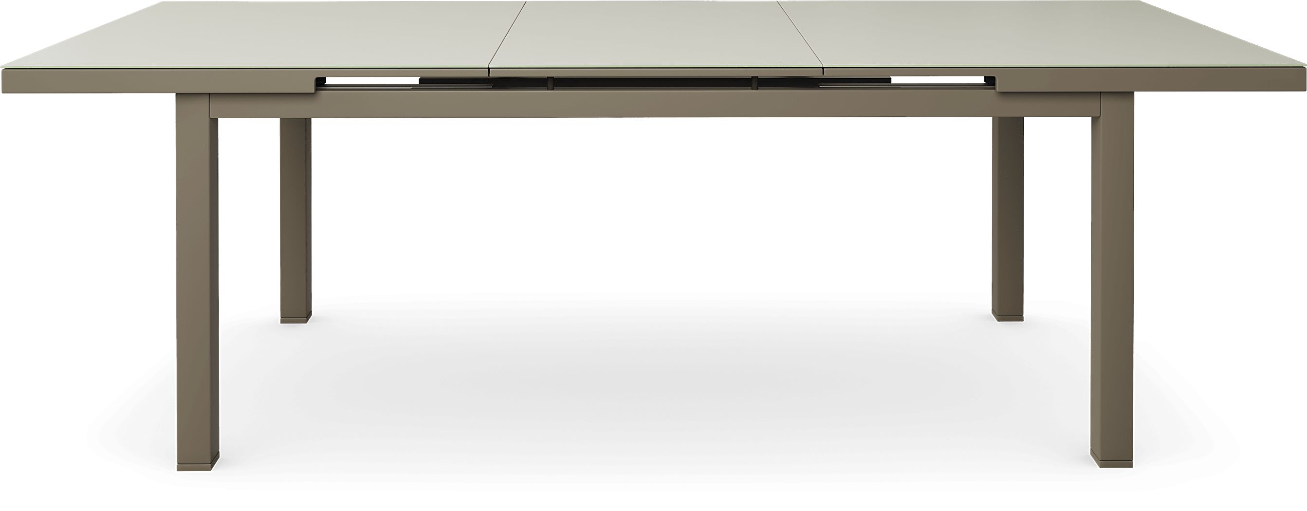 Solana Taupe 7 Pc Rectangle Outdoor Dining Set