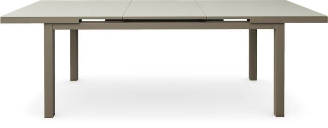 Solana Taupe 71-94 in. Rectangle Outdoor Dining Table - Thumbnail - Image 2